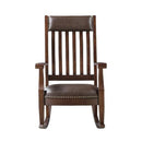 Acme Furniture Raina 59937 Rocking Chair - Brown IMAGE 1
