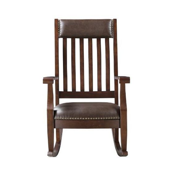 Acme Furniture Raina Rocking Wood Chair 59937 IMAGE 1