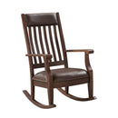 Acme Furniture Raina 59937 Rocking Chair - Brown IMAGE 2