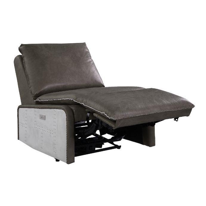 Acme Furniture Metier Power Leather Recliner 59940 IMAGE 2