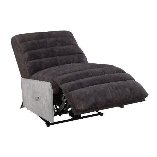 Acme Furniture Okzuil Power Leather Recliner 59941 IMAGE 2