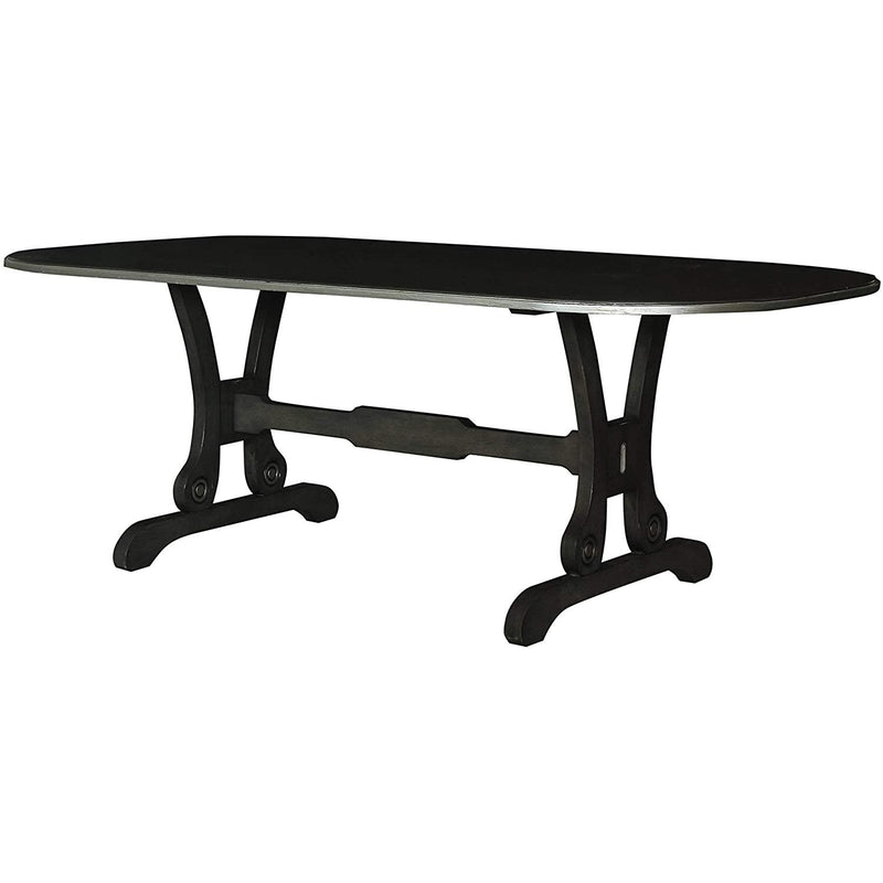 Acme Furniture House Beatrice Dining Table with Trestle Base 68810 IMAGE 1