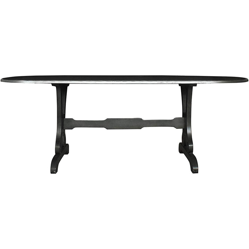 Acme Furniture House Beatrice Dining Table with Trestle Base 68810 IMAGE 2