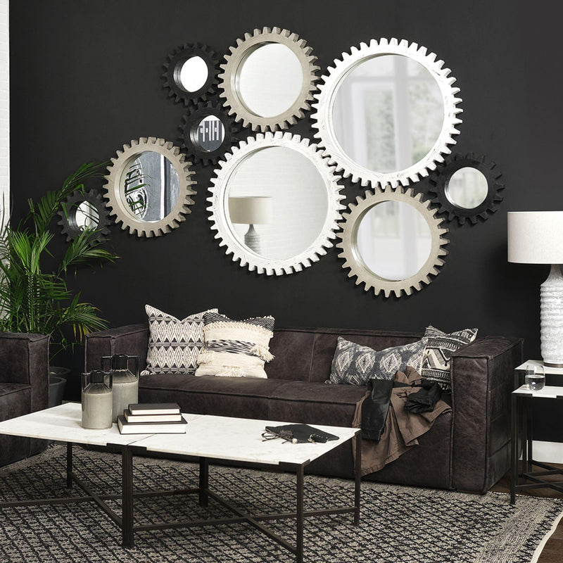 Mercana Sundance Cog Wall Mirror 37248 IMAGE 5