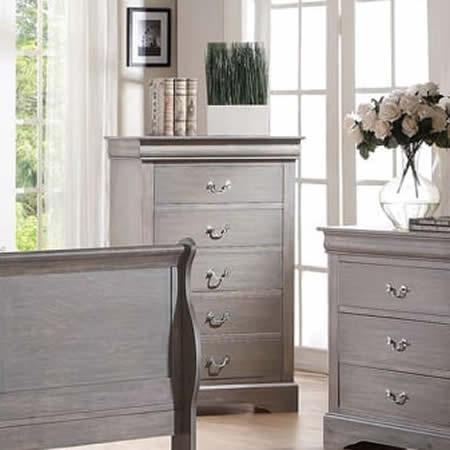 Titus Furniture Louis Philippe 5-Drawer Chest LP-C-G IMAGE 1