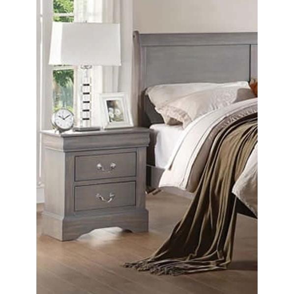 Titus Furniture Louis Philippe 2-Drawer Nightstand LP-NS-G IMAGE 1