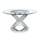 Acme Furniture Ornat 72950 Dining Table IMAGE 1