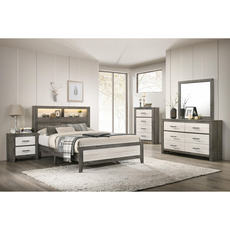 Crown Mark Rhett King Bookcase Bed B8170-K-BED IMAGE 4