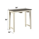 Acme Furniture Yobanna 73860 3PC Pack Counter Height Set IMAGE 10