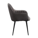 Acme Furniture Caspian 74011 Side Chair - Dark Grey IMAGE 4