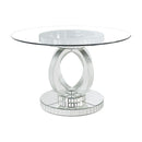 Acme Furniture Ornat 77835 Dining Table IMAGE 2