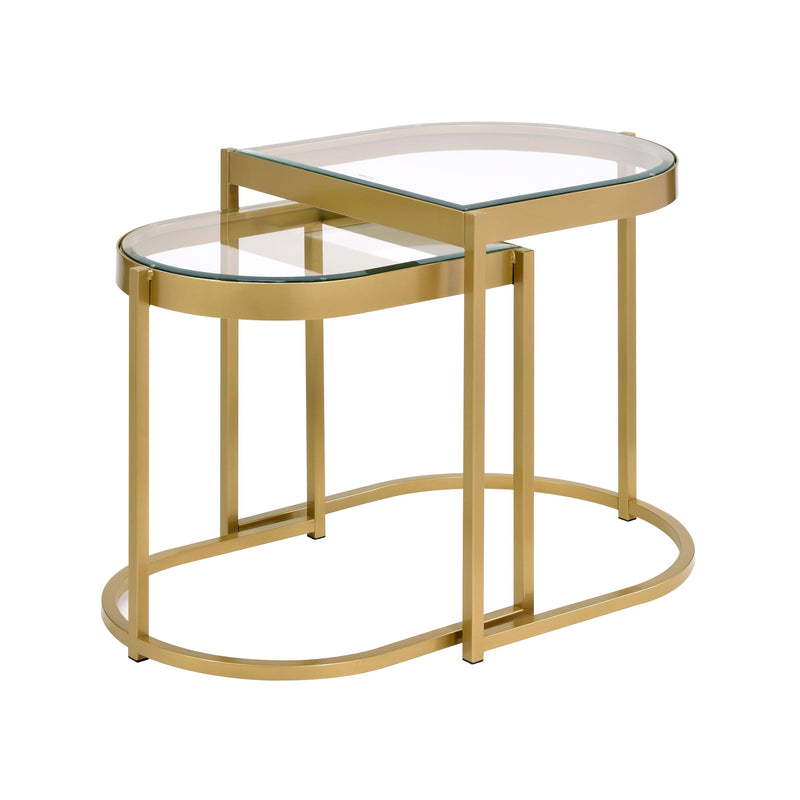 Acme Furniture Timbul Nesting Tables 82340 IMAGE 1