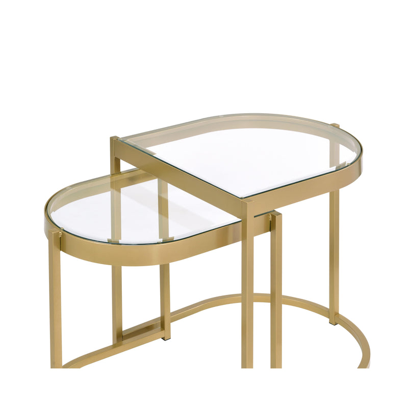 Acme Furniture Timbul Nesting Tables 82340 IMAGE 3