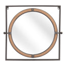  Zuo Capell A12222 Mirror - Antique Grey IMAGE 3