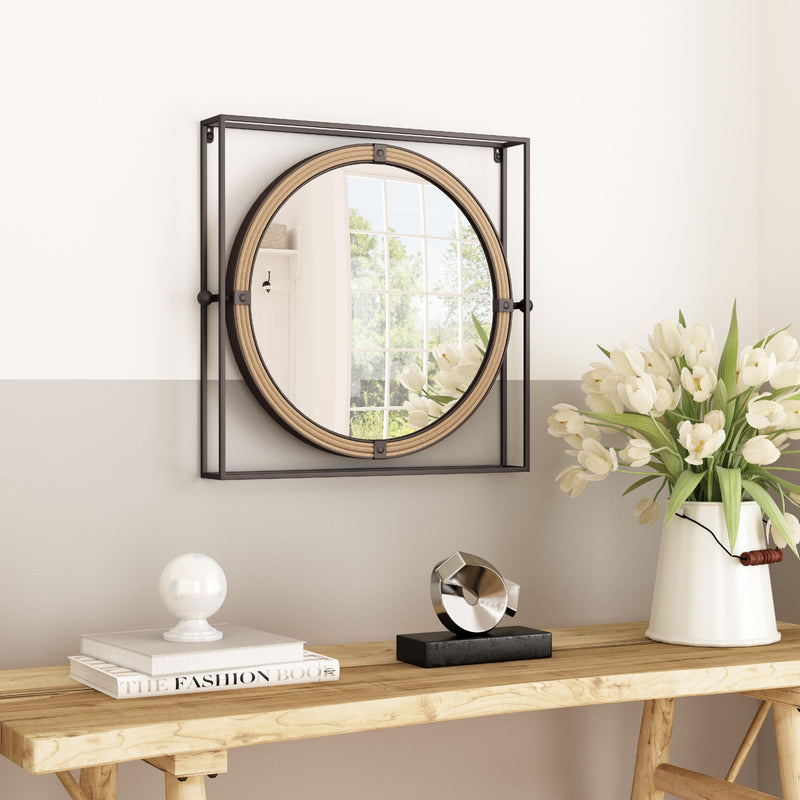 Zuo Capell A12222 Mirror - Antique Grey IMAGE 7