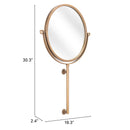  Zuo Bernis A12221 Mirror - Brass IMAGE 9