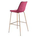  Zuo Tony 101759 Barstool - Red & Gold IMAGE 5