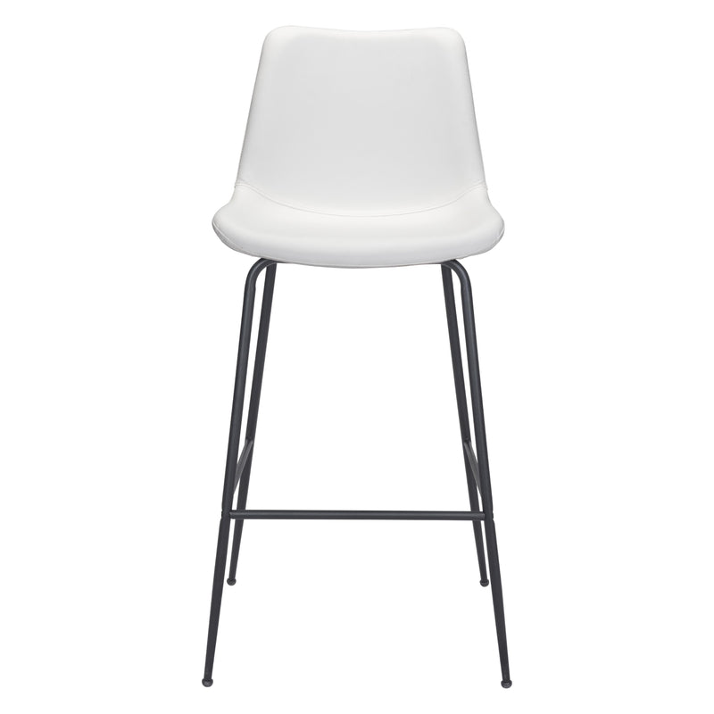  Zuo Byron 101773 Barstool - White IMAGE 3