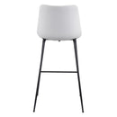  Zuo Byron 101773 Barstool - White IMAGE 4