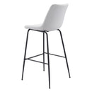  Zuo Byron 101773 Barstool - White IMAGE 5