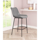 Zuo Byron 101775 Counter Stool - Grey IMAGE 8