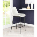  Zuo Byron 101776 Counter Stool - White IMAGE 8