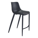  Zuo Magnus 101923 Barstool - Black IMAGE 1