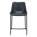  Zuo Magnus 101923 Barstool - Black IMAGE 3