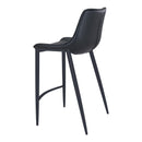  Zuo Magnus 101923 Barstool - Black IMAGE 5