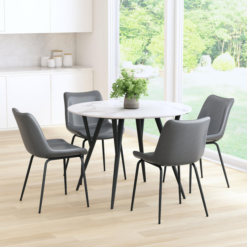  Zuo Byron 101778 Dining Chair - Grey IMAGE 9