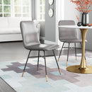  Zuo Var 101893 Dining Chair - Grey IMAGE 8