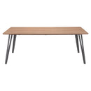  Zuo Perpignan 101888 Dining Table - Brown IMAGE 3