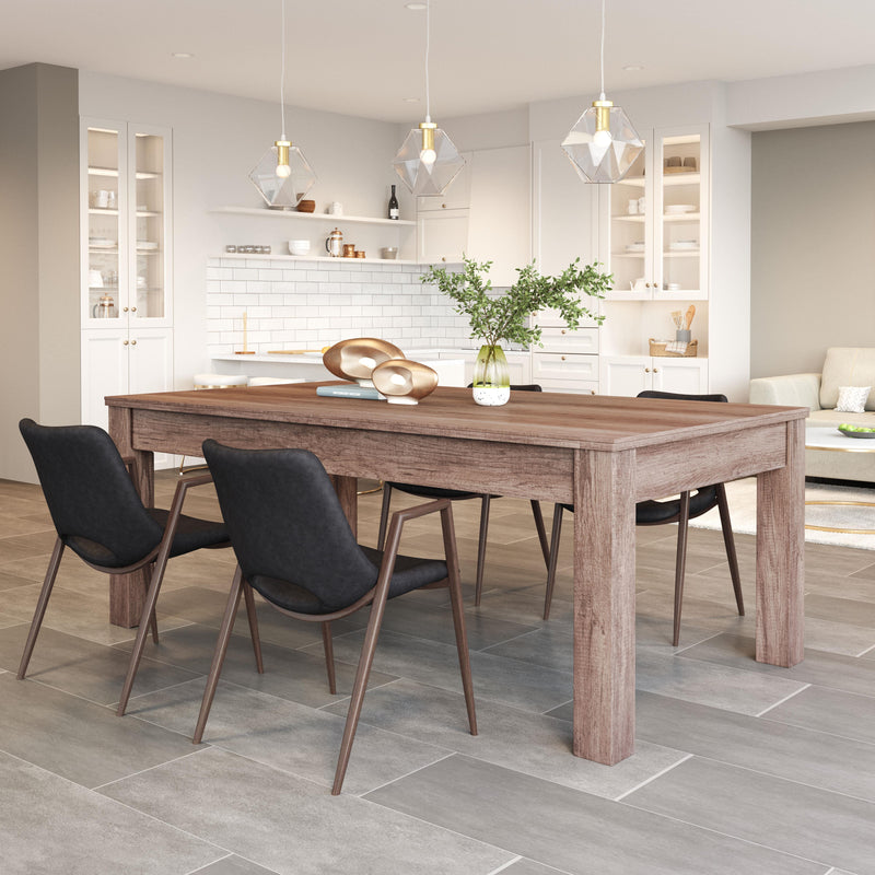  Zuo Desi 101694 Dining Chair - Black & Walnut IMAGE 10