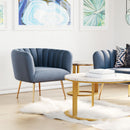  Zuo Deco 101852 Accent Chair - Grey IMAGE 8