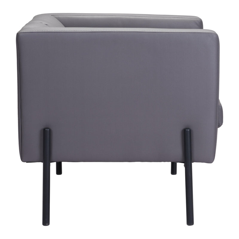  Zuo Jess 101856 Accent Chair - Grey IMAGE 2