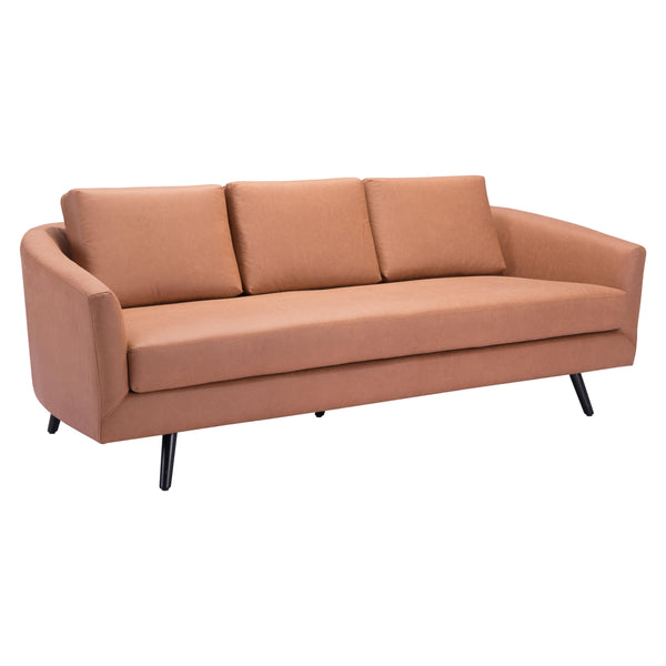  Zuo Divinity 101927 Sofa - Brown IMAGE 1
