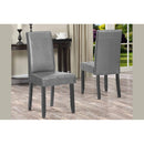 Titus Furniture T248G Parson Chairs (Grey) (2/box) IMAGE 1
