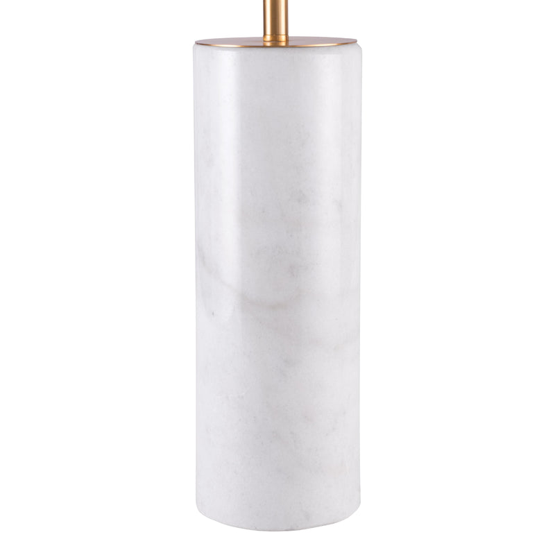  Zuo Ciara 56100 Table Lamp - Beige & White IMAGE 5