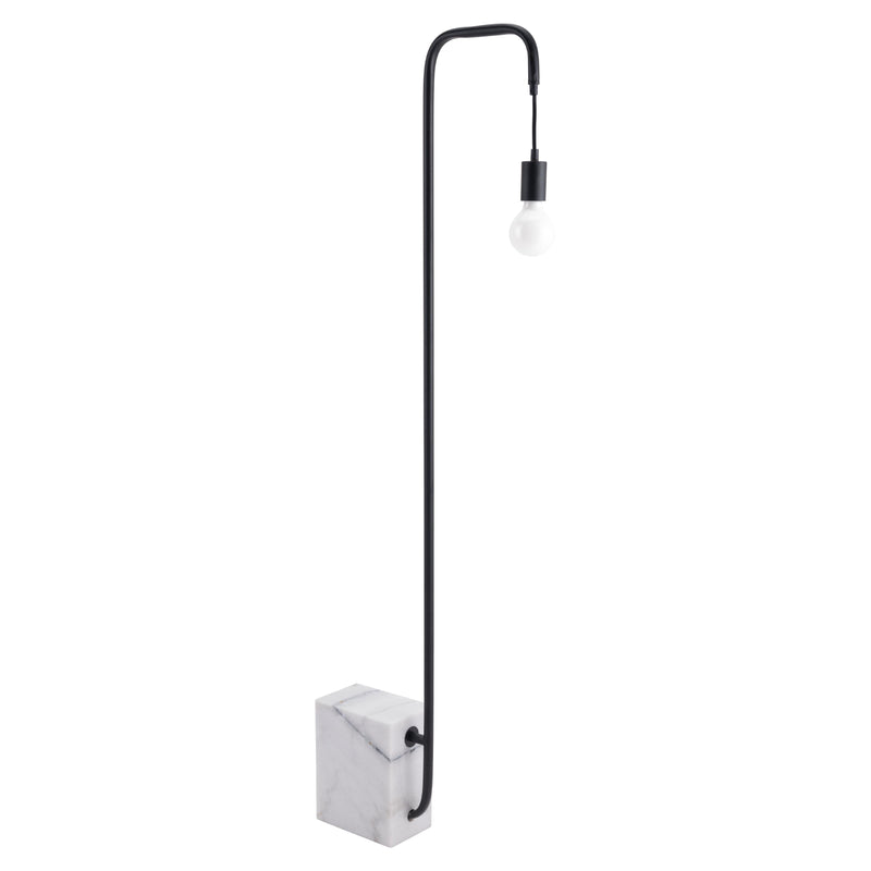  Zuo Lancia 56103 Floor Lamp - Black IMAGE 1