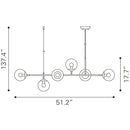  Zuo Gisela 56110 Ceiling Lamp - Brass IMAGE 17