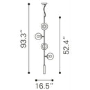  Zuo Zatara 56111 Ceiling Lamp - Brass IMAGE 12