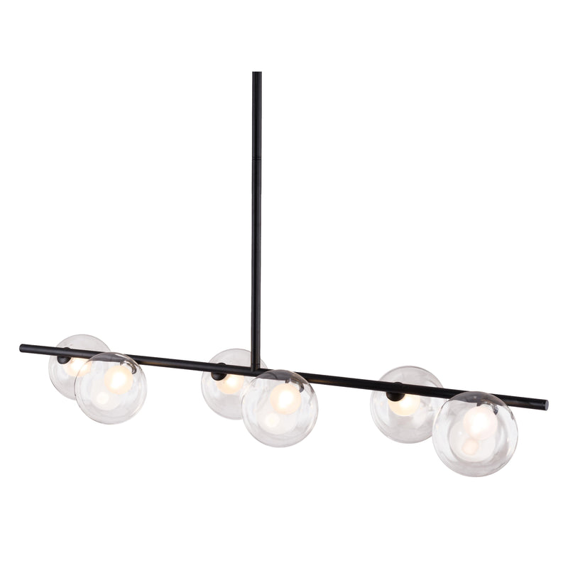  Zuo Keyoz 56112 Ceiling Lamp - Black IMAGE 1