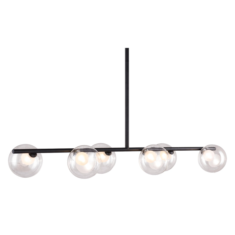  Zuo Keyoz 56112 Ceiling Lamp - Black IMAGE 4