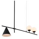  Zuo Richiza 56113 Ceiling Lamp - Black IMAGE 1