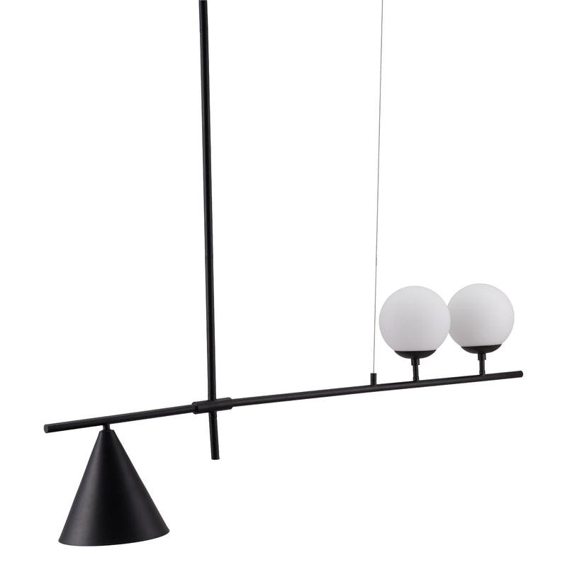  Zuo Richiza 56113 Ceiling Lamp - Black IMAGE 4