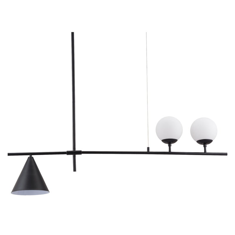  Zuo Richiza 56113 Ceiling Lamp - Black IMAGE 5