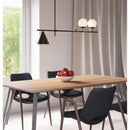  Zuo Richiza 56113 Ceiling Lamp - Black IMAGE 9