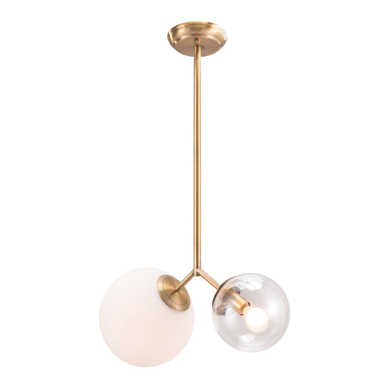  Zuo Constance 56114 Ceiling Lamp - Brass IMAGE 3