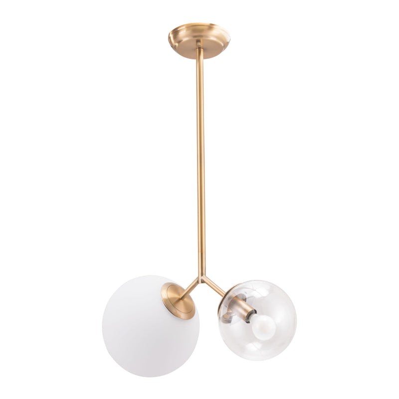  Zuo Constance 56114 Ceiling Lamp - Brass IMAGE 5