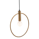  Zuo Irenza 56116 Ceiling Lamp - Brass IMAGE 1